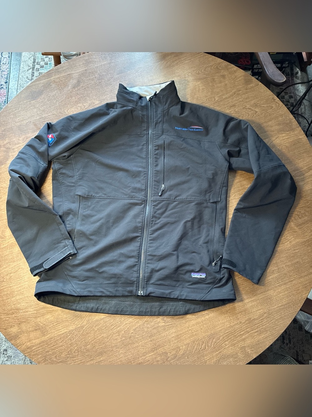 Patagonia Black Lightweight Soft-Shell Jacket XL RN 51884